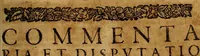 Picture 25 of 26 from [Bernardi Morisani ... In Aristotelis Logicam, Physicam, Ethicam, Apotelesma ...] (1625), leaf 650