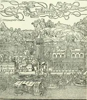 An illustration from Bernhard von Breydenbach and his journey to the Holy Land 1483-4 : a bibliography (1911)