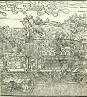 Picture 12 of 78 from Bernhard von Breydenbach and his journey to the Holy Land 1483-4 : a bibliography (1911), leaf 112