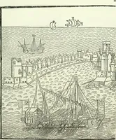 An illustration from Bernhard von Breydenbach and his journey to the Holy Land 1483-4 : a bibliography (1911)