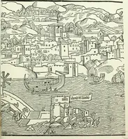 An illustration from Bernhard von Breydenbach and his journey to the Holy Land 1483-4 : a bibliography (1911)