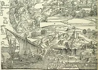 An illustration from Bernhard von Breydenbach and his journey to the Holy Land 1483-4 : a bibliography (1911)