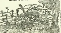 An illustration from Bernhard von Breydenbach and his journey to the Holy Land 1483-4 : a bibliography (1911)