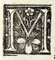An illustration from Berosvs Babilonicvs De his quae praecesserũt inundationẽ terrarũ. Item, Myrsilus De origine Turrhenorum. Cato In fragmentis. Archilocus In epitheto de temporibus. Metasthenes De iudicio temporũ. Philo In breuiario temporum. Xenophon De equiuocis temporũ. Sempronius De diuisione Italiae. Q. Fab. Pictor De aureo saeculo & orig[i]ne vrbis Rhomae. Fragmentũ Itinerarij Antonini Pij. Altercatio Adriani Augusti & Epictici. Cornelij Taciti De origine & situ Germanorum opusculum. C.C. De situ & moribus Germanorũ (1511)