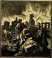 An illustration from Beschouwing der Wereld (1738)