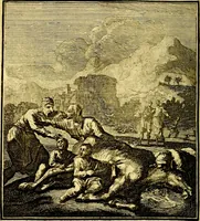 An illustration from Beschouwing der Wereld (1738)