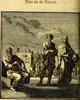 An illustration from Beschouwing der Wereld (1738)