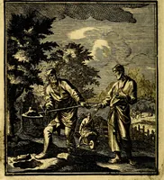 An illustration from Beschouwing der Wereld (1738)