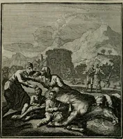 An illustration from Beschouwing der Wereld (1738)