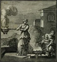 An illustration from Beschouwing der Wereld (1738)