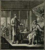 An illustration from Beschouwing der Wereld (1738)