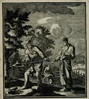 An illustration from Beschouwing der Wereld (1738)