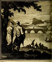 An illustration from Beschouwing der wereld : bestaande in hondert konstige figuuren, met godlyke spreuken en stichtelyke verzen (1708)