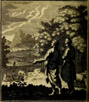 An illustration from Beschouwing der wereld : bestaande in hondert konstige figuuren, met godlyke spreuken en stichtelyke verzen (1708)