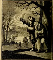 An illustration from Beschouwing der wereld : bestaande in hondert konstige figuuren, met godlyke spreuken en stichtelyke verzen (1708)