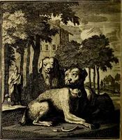 An illustration from Beschouwing der wereld : bestaande in hondert konstige figuuren, met godlyke spreuken en stichtelyke verzen (1708)