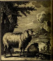 An illustration from Beschouwing der wereld : bestaande in hondert konstige figuuren, met godlyke spreuken en stichtelyke verzen (1708)