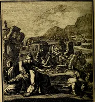 An illustration from Beschouwing der wereld : bestaande in hondert konstige figuuren, met godlyke spreuken en stichtelyke verzen (1708)