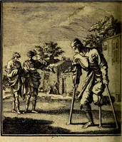 An illustration from Beschouwing der wereld : bestaande in hondert konstige figuuren, met godlyke spreuken en stichtelyke verzen (1708)