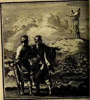 An illustration from Beschouwing der wereld : bestaande in hondert konstige figuuren, met godlyke spreuken en stichtelyke verzen (1708)