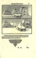 An illustration from Beschreibung allerfürnemisten mineralischen Ertzt vnnd Bergkwercks Arten : wie dieselbigen, vnd eine jede in Sonderheit jrer Natur und Eigenschafft nach, auff alle Metaln probirt vnd im kleinen Fewer sollen versucht werden : mit Erklärung etlicher fürnemer nützlichen Schmeltzwerck, im grossen Fewer auch Scheidung Goldts, Silbers, vnd anderer Metaln : sampt einem Bericht dess Kupffersaigerns, Messing brennens, vnd Salpeter siedens : auch aller saltzigen minerischen Proben, vnd was denen allen anhengig : in fünff Bücher verfast, dessgleichen zuuorn niemals in Druck kommen ... (1580)