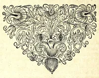 An illustration from Beschreibung aller Kirchen-Gebäude der Stadt Dantzig : worinnen einer jeden Kirchen Grund-Risz, Auffzug oder Abriss vollköm̄lich zu ersehen, wie dann auch von den Kunstreichen Gewölbern in denen Kirchen, sowol im Grund-Risse als Auffstellung derselben deutlich gehandelt wird : nebst der Beschreibung aller anderen Kirchen, so ausserhalb Walles in den Vorstaädten gelegen seyn, nach ihrer Maass (1695)