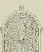 An illustration from Beschreibung der Bildwerke der christlichen Epoche. Bearb. von Wilhelm Bode und Hugo von Tschudi (1888)
