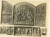 An illustration from Beschreibung der Bildwerke der christlichen Epoche. Bearb. von Wilhelm Bode und Hugo von Tschudi (1888)