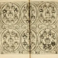 An illustration from Beschreibung derer fürstlicher güligscher &c. Hochzeit : so im Jahr Christi tausent fünffhundert achtzig fünff, am sechszehenden Junij vnd nechstfolgenden acht Tagen, zu Düsseldorff mit grossen Freuden, fürstlichen Triumph vnd Herrligkeit gehalten worden (1587)
