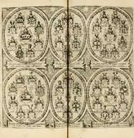 An illustration from Beschreibung derer fürstlicher güligscher &c. Hochzeit : so im Jahr Christi tausent fünffhundert achtzig fünff, am sechszehenden Junij vnd nechstfolgenden acht Tagen, zu Düsseldorff mit grossen Freuden, fürstlichen Triumph vnd Herrligkeit gehalten worden (1587)