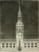 An illustration from Beschreibung der Illumination zu Dressden bey der königlichen sicilianischen in Vollmacht vollzogenen Vermählung : nebst andern dahin gehörigen Vorstellungen und verschiedenen Kupffer-Stichen (1738)