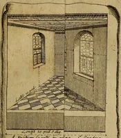 An illustration from Beschreibung der vornehmsten Merkwürdigkeiten in des H.R. Reichs freyen Stadt Nürnberg und auf der hohen Schule zu Altdorf : nebst einem chronologischen Verzeichnisse der von deutschen, insonderheit Nürnbergern, erfundenen Künste, vom XIII Jahrhunderte bis auf jetzige Zeiten (1778)