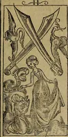An illustration from Beschreibung der vornehmsten Merkwürdigkeiten in des H.R. Reichs freyen Stadt Nürnberg und auf der hohen Schule zu Altdorf : nebst einem chronologischen Verzeichnisse der von deutschen, insonderheit Nürnbergern, erfundenen Künste, vom XIII Jahrhunderte bis auf jetzige Zeiten (1778)