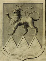 An illustration from Beschreibung des fürtreflichen Gemähld- und Bilder-Schatzes, welcher in denen hochgräflichen Schlössern und Gebäuen deren Reichs-Grafen von Schönborn, Bucheim, Wolfstahl &c., sowohl in dem Heil. Röm. Reich, als in dem Ertz-Hertzogthum Oesterreich zu ersehen und zu finden : samt einer Beschreibung deren Sachen und Authoren, wie auch einem treu-gehorsamsten Neu-Jahrs-Wunsch : nebst anderen verschiedenen Teutschen und Lateinischen Lob-Reimen historicè, genealogicè, & heraldicè verfasset, und durch besonderen Fleiss eingetheilet zu ehren und ewigen Nach-Ruhm des Hochgräfl. Hauses von Schönborn, Bucheim, Wolfsthal, &c. (1746)