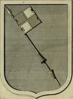 An illustration from Beschreibung des fürtreflichen Gemähld- und Bilder-Schatzes, welcher in denen hochgräflichen Schlössern und Gebäuen deren Reichs-Grafen von Schönborn, Bucheim, Wolfstahl &c., sowohl in dem Heil. Röm. Reich, als in dem Ertz-Hertzogthum Oesterreich zu ersehen und zu finden : samt einer Beschreibung deren Sachen und Authoren, wie auch einem treu-gehorsamsten Neu-Jahrs-Wunsch : nebst anderen verschiedenen Teutschen und Lateinischen Lob-Reimen historicè, genealogicè, & heraldicè verfasset, und durch besonderen Fleiss eingetheilet zu ehren und ewigen Nach-Ruhm des Hochgräfl. Hauses von Schönborn, Bucheim, Wolfsthal, &c. (1746)