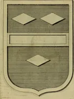 An illustration from Beschreibung des fürtreflichen Gemähld- und Bilder-Schatzes, welcher in denen hochgräflichen Schlössern und Gebäuen deren Reichs-Grafen von Schönborn, Bucheim, Wolfstahl &c., sowohl in dem Heil. Röm. Reich, als in dem Ertz-Hertzogthum Oesterreich zu ersehen und zu finden : samt einer Beschreibung deren Sachen und Authoren, wie auch einem treu-gehorsamsten Neu-Jahrs-Wunsch : nebst anderen verschiedenen Teutschen und Lateinischen Lob-Reimen historicè, genealogicè, & heraldicè verfasset, und durch besonderen Fleiss eingetheilet zu ehren und ewigen Nach-Ruhm des Hochgräfl. Hauses von Schönborn, Bucheim, Wolfsthal, &c. (1746)
