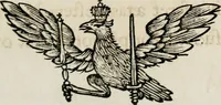 An illustration from Beschreibung des Haubt- und Frey-Schiessen, : welches von Ihro Kayser- und Königl. Catholischen Majestät Carolo Sexto, wegen erfreulichster Geburt, Leopoldi, dero Erst-Gebohrnen Ertz-Hertzogens zu Oesterreich, und Printzens von Asturien, der Wiennerischen Burgerschafft gegenem worden (1716)