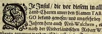An illustration from Beschreibung von Tabago: einer Insul von denen Antilles, oder Caribischen Eylanden in America. (1684)
