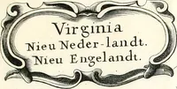 An illustration from Beschrijvinghe van Virginia, Nieuw Nederlandt, Nieuw Engelandt, en d'eylanden Bermudes, Berbados, en S. Christoffel. Dienstelijck voor elck een derwaerts handelende, en alle voort-planters van nieuw colonien (1651)