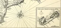 An illustration from Beschrijvinghe van Virginia, Nieuw Nederlandt, Nieuw Engelandt, en d'eylanden Bermudes, Berbados, en S. Christoffel. Dienstelijck voor elck een derwaerts handelende, en alle voort-planters van nieuw colonien (1651)
