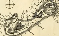 An illustration from Beschrijvinghe van Virginia, Nieuw Nederlandt, Nieuw Engelandt, en d'eylanden Bermudes, Berbados, en S. Christoffel. Dienstelijck voor elck een derwaerts handelende, en alle voort-planters van nieuw colonien (1651)