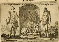 Picture 23 of 25 from Beschrijvinghe van Virginia, Nieuw Nederlandt, Nieuw Engelandt, en d'eylanden Bermudes, Berbados, en S. Christoffel. Dienstelijck voor elck een derwaerts handelende, en alle voort-planters van nieuw colonien (1651), leaf 74