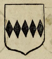 An illustration from Beschryvinge der stad Dordrecht : vervatende haar begin, opkomst, toeneming, en verdere stant ... Als mede een verzamelinge van eenige geslachtboomen, der adelijke, aal-oude, en aanzienlijke heeren-geslachten, van, en in, Dordrecht, enz. ... (1677)