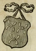 An illustration from Beschryvinge der stad Dordrecht : vervatende haar begin, opkomst, toeneming, en verdere stant ... Als mede een verzamelinge van eenige geslachtboomen, der adelijke, aal-oude, en aanzienlijke heeren-geslachten, van, en in, Dordrecht, enz. ... (1677)