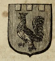 An illustration from Beschryvinge der stad Dordrecht : vervatende haar begin, opkomst, toeneming, en verdere stant ... Als mede een verzamelinge van eenige geslachtboomen, der adelijke, aal-oude, en aanzienlijke heeren-geslachten, van, en in, Dordrecht, enz. ... (1677)
