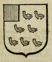 An illustration from Beschryvinge der stad Dordrecht : vervatende haar begin, opkomst, toeneming, en verdere stant ... Als mede een verzamelinge van eenige geslachtboomen, der adelijke, aal-oude, en aanzienlijke heeren-geslachten, van, en in, Dordrecht, enz. ... (1677)