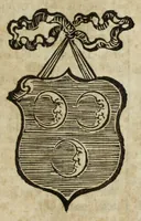 An illustration from Beschryvinge der stad Dordrecht : vervatende haar begin, opkomst, toeneming, en verdere stant ... Als mede een verzamelinge van eenige geslachtboomen, der adelijke, aal-oude, en aanzienlijke heeren-geslachten, van, en in, Dordrecht, enz. ... (1677)