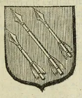 An illustration from Beschryvinge der stad Dordrecht : vervatende haar begin, opkomst, toeneming, en verdere stant ... Als mede een verzamelinge van eenige geslachtboomen, der adelijke, aal-oude, en aanzienlijke heeren-geslachten, van, en in, Dordrecht, enz. ... (1677)