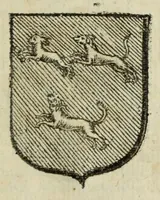 An illustration from Beschryvinge der stad Dordrecht : vervatende haar begin, opkomst, toeneming, en verdere stant ... Als mede een verzamelinge van eenige geslachtboomen, der adelijke, aal-oude, en aanzienlijke heeren-geslachten, van, en in, Dordrecht, enz. ... (1677)