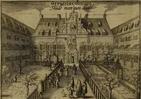 Picture 13 of 101 from Historische beschryvinghe der seer wijt beroemde Coop-stadt Amsterdam : waer inne benevens de eerste beginselen ende opcomsten der stadt, verscheyde privilgien ordonnantien, ende andere ghedenckweerdinghe gheschiedenissen met het ghene de nieuwe vergrootinghen der stadt, als oock de handel ende verre reysen ende de politie betreffende is, tot desen teghenwoordinghen tijt, nae her vervolch der jaeren, verhaelt werdt (1614), leaf 135